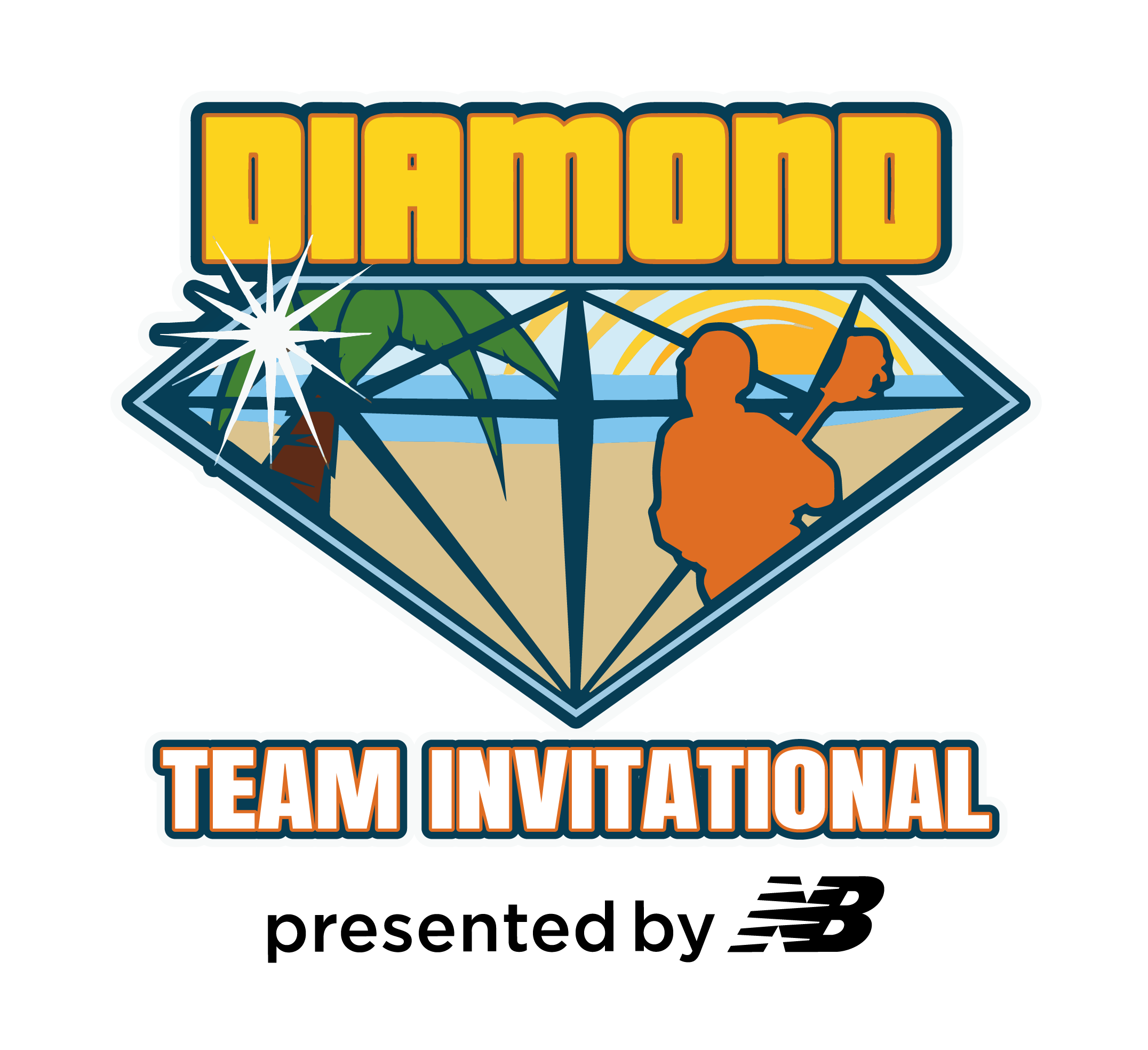 Diamond Team Invitational logo NB Black